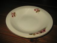 Egersund, djup tallerken, ca 20 cm i diameter, uten krakelering. 50-60 tallet. 