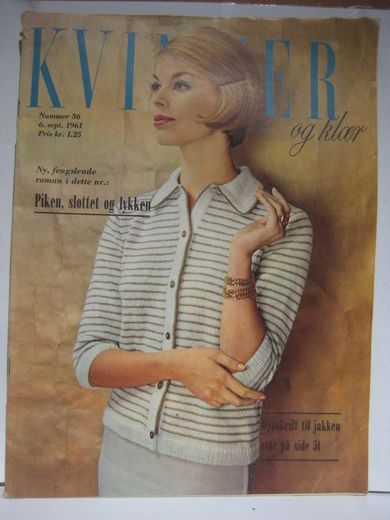 1961 nr 036 KVINNER og klær