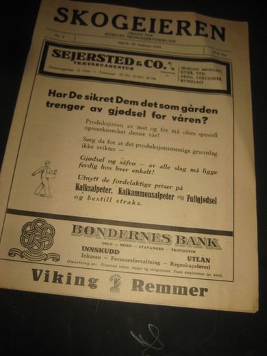 1940 nr 002 SKOGEIEREN
