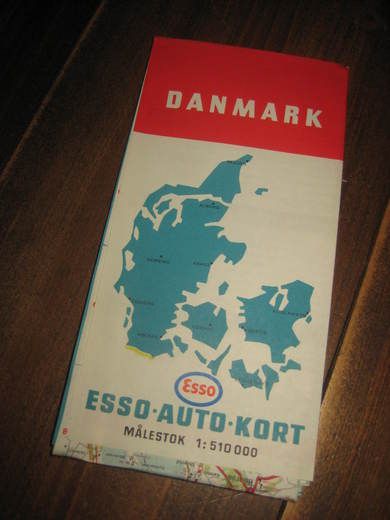 ESSO AUTO KART DANMARK 60-70 tallet