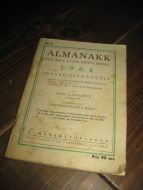 1964, ALMANAKK  FOR ÅRET ETTER KRISTI FØDSEL..