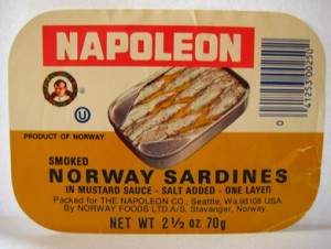 NAPOLEON NORWAY SARDINES