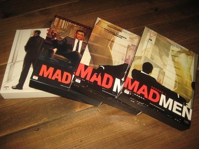MAD MAN Sesong nr 1-2-3-4 Selges samla