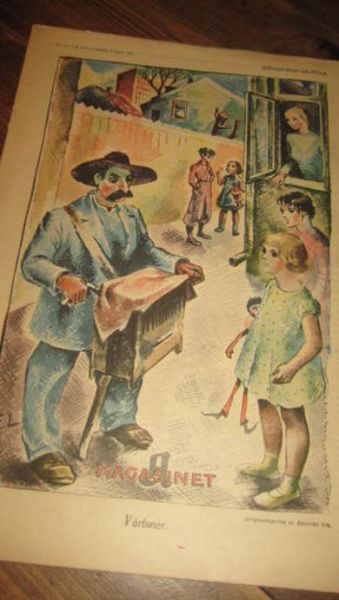 1932 nr 015 A MAGASINET Originaltegning for A Magasinet av Edvarda Lie