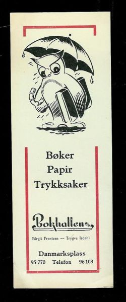 Bokhallen Danmarksplass Bergen Motiv: Ugle