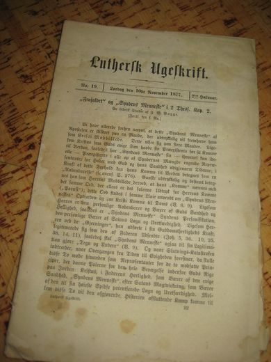 1877 nr 019 Luthers Ugeskrift