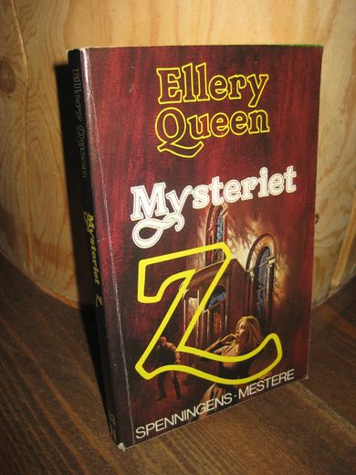 Queen, Ellery: MYSTERIET Z. Bok nr 33, 1980.