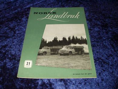 1957 nr 021 NORSK Landbruk