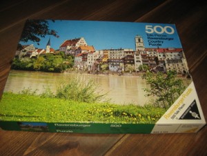 Ravensburger Country Puzzle. Made in Western Germany, 60-70 tallet. 