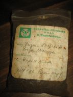 Pakke med stifter til Bergen Skofabrik Bergen p Norwegen 50 tallet Fra Tyskland