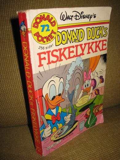 DONALD DUCK'S FISKELYKKE, bok nr 072.