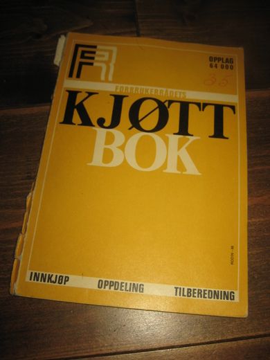 Forbrukerrådets KJØTT BOK 1966