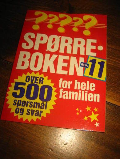 Spørreboken nr 11, Hjemmet, 2002.