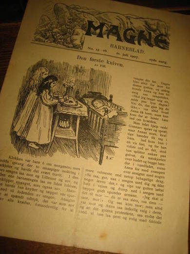 1907 nr 015 MAGNE BARNEBLAD