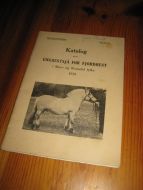 Katalog over UNGHESTSJÅ FOR FJORDHEST i Møre og Romsdal fylke 1958.