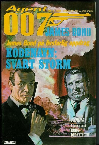 1983,nr 004, Agent 007 JAMES BOND.