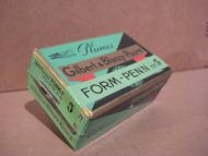 Uåpna eske med pennesplitter 40-50 tallet FORM PEN fra Gilbert & Blanzy Poure 144 stk