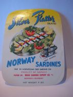 Silver Platter fra HOEM CANNING EXPORT, BERGEN.