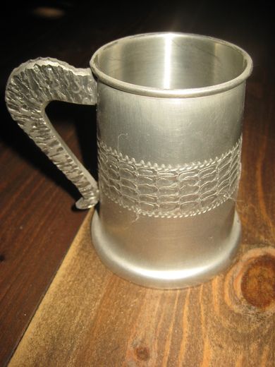 Ubrukt tinnkrus TOKKE TINN 50-60 tallet