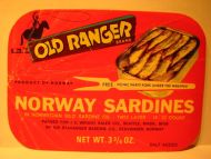 OLD RANGER NORWAY SARDINES.
