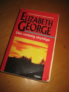 GEORGE, ELISABETH: Den virkelige skyldige. 2000.