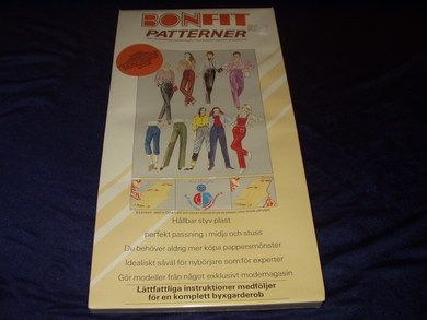 Eske BONFIT BUKSEMODELLER Den verdfullaste uppfinningen innen klede sømm efter symaskinen!