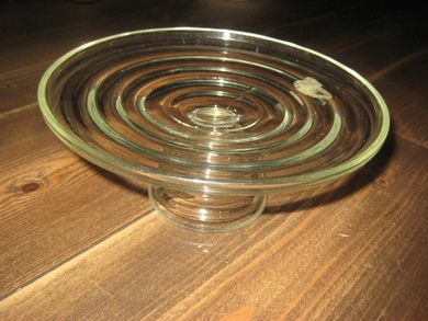 Stettfat i pressglass 50-60 tallet