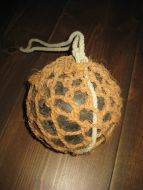 Nostalgisk og pen gammel kavlkule brukt ved garnfiske i gamle dager Lys grønn