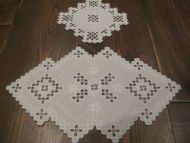 Hardangersøm 2 deler ca 16*16 og 35*18