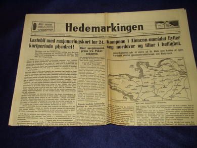 1944 nr 186 Hedemarkingen