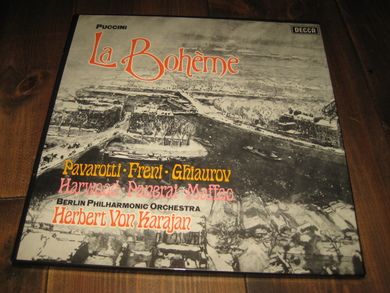 LA BOHEME 1973 Strøkne plater 2 stk