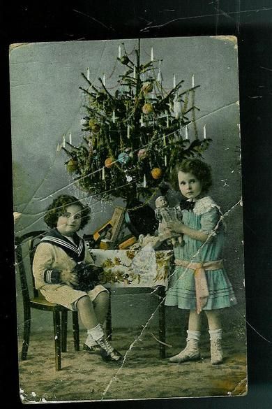 Slitt kort fra tidleg 1900