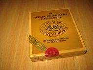 Wilde Cigarillos hHavana type, TABACOS LA PAZ PRIMEROS, ca 8*8 cm stor. 