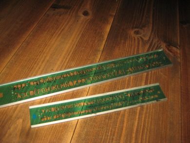 Sjablonger 2 stk selges samla