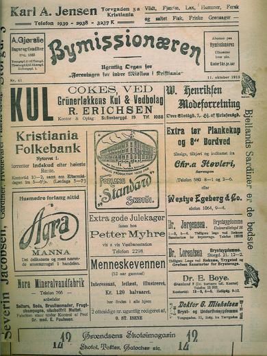 1913 nr 041 Bymissionæren