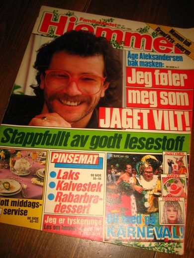 1985 nr 021 HJEMMET ÅGE ALEKSANDERSEN