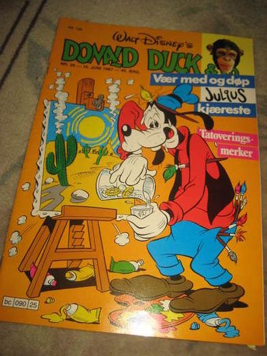 1987 nr 025 DONALD DUCK & CO