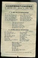 KONFIRMASJONSDAG I NESTTUN KIRKE 27. april 1919.