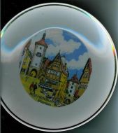 ROTHENBURG O T Plønlein pyntetallerken i porselen