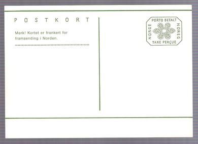Postkort for framsending i Norden