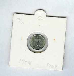 1958, 10 cent