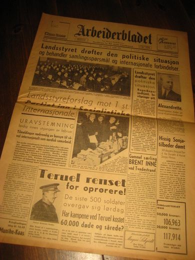 1938 nr 007 Arbeiderbladet