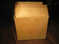 Eske for Collan olje bokser uten innhold