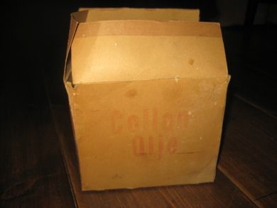 Eske for Collan olje bokser uten innhold