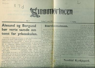 1951 nr 005 Sunnmøringen