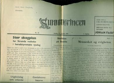 1951 nr 038 Sunnmøringen