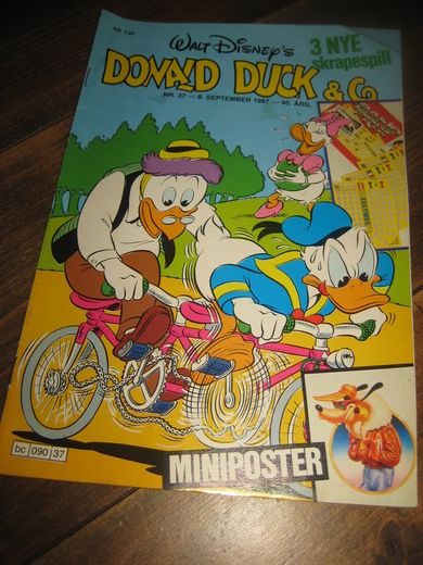 1987 nr 037 DONALD DUCK & CO