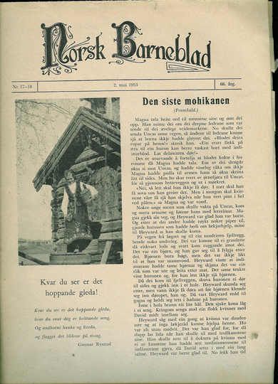 1953 nr 017 Norsk Barneblad