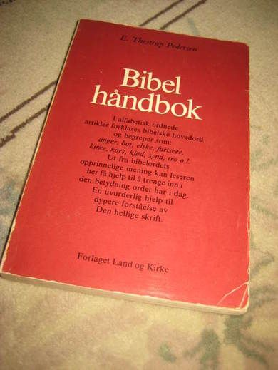 PEDERSEN: BIBEL HÅNDBOK 1974