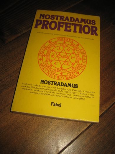 NOSTRADAMUS PROFETIER. 1981. 